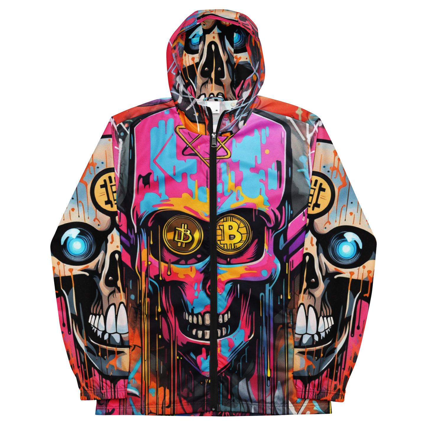 Blockchain enslavement Men’s windbreaker Jubilee 5783