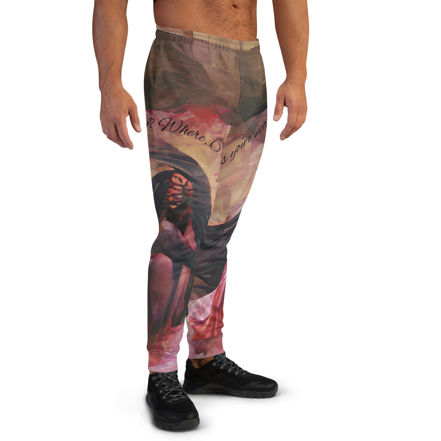 Where O death is your victory? Men's Joggers