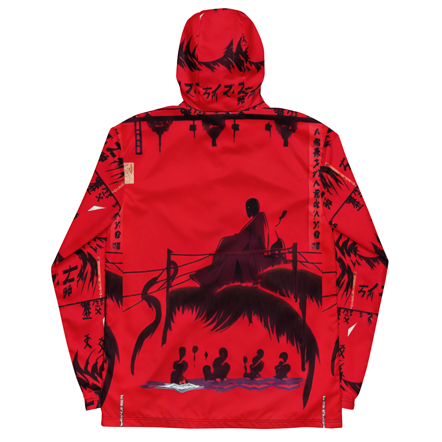 私に血を (Blood on me) Men’s windbreaker Vitriol Tokyo