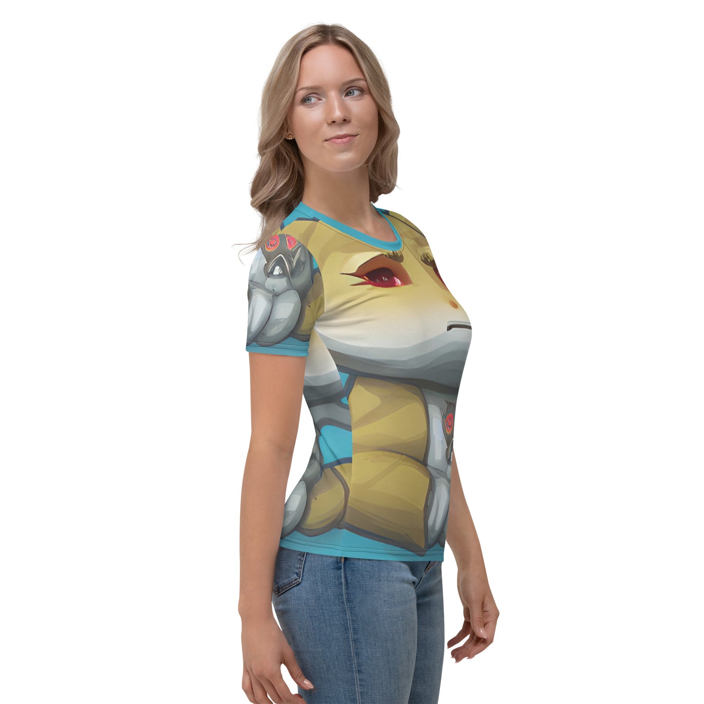 Nukie Aiko Light Blue Women's T-shirt