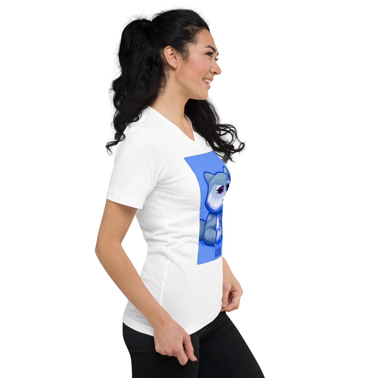 Nukie Aiko V-neck Women's T-Shirt