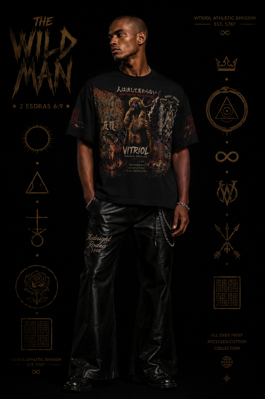 “Birth of a Nation” Oversized cotton t-shirt