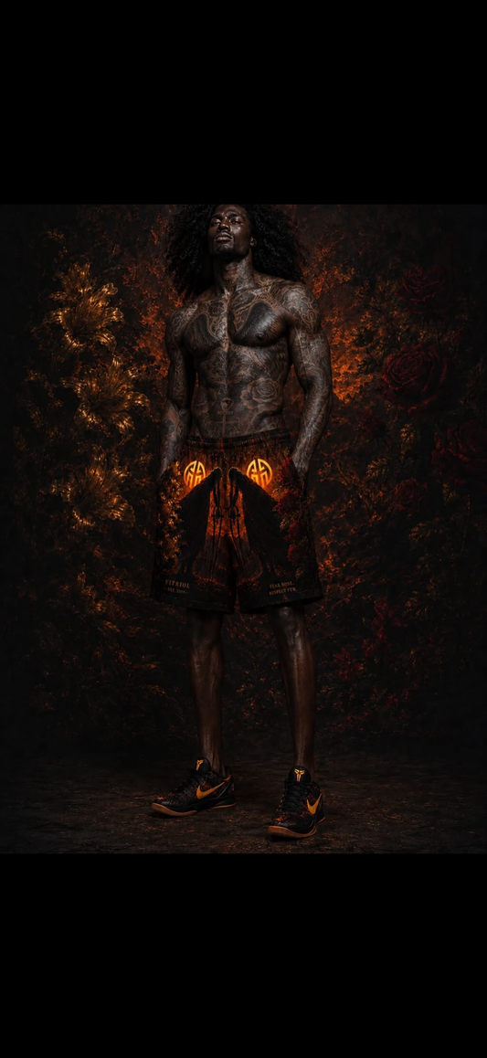 “From the Adamah” Unisex Athletic Long Shorts