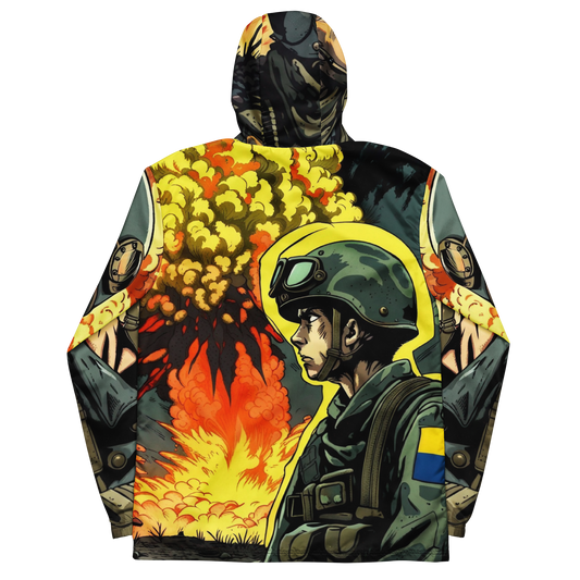 Pray for Zaporizhzhia Men’s windbreaker Jubilee 5783