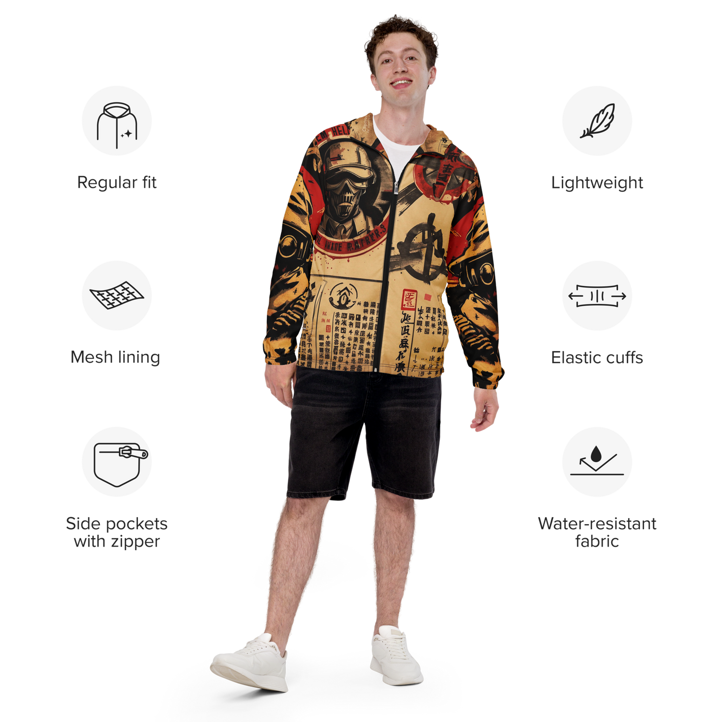 "Wolf Brigade" Jubilee Men’s windbreaker