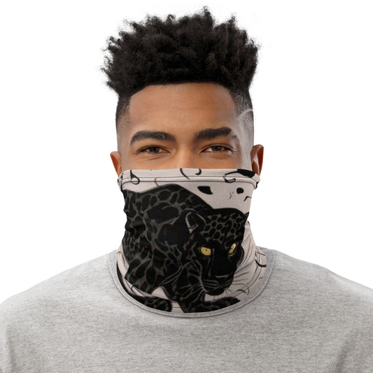 Black Leopard Neck Gaiter Jubilee 5783