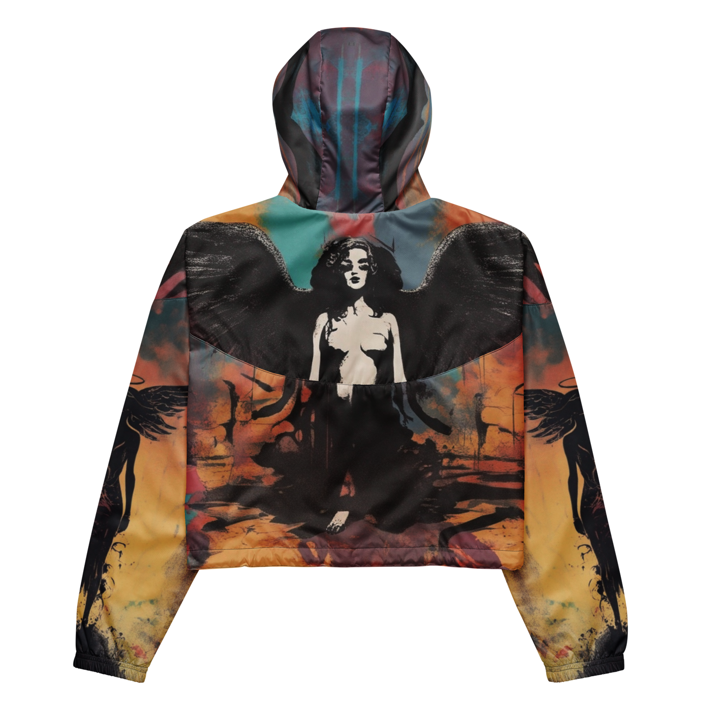 Wing Ridden Angel Women’s cropped windbreaker Jubilee 5783