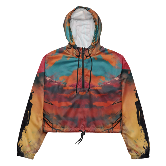 Wing Ridden Angel Women’s cropped windbreaker Jubilee 5783