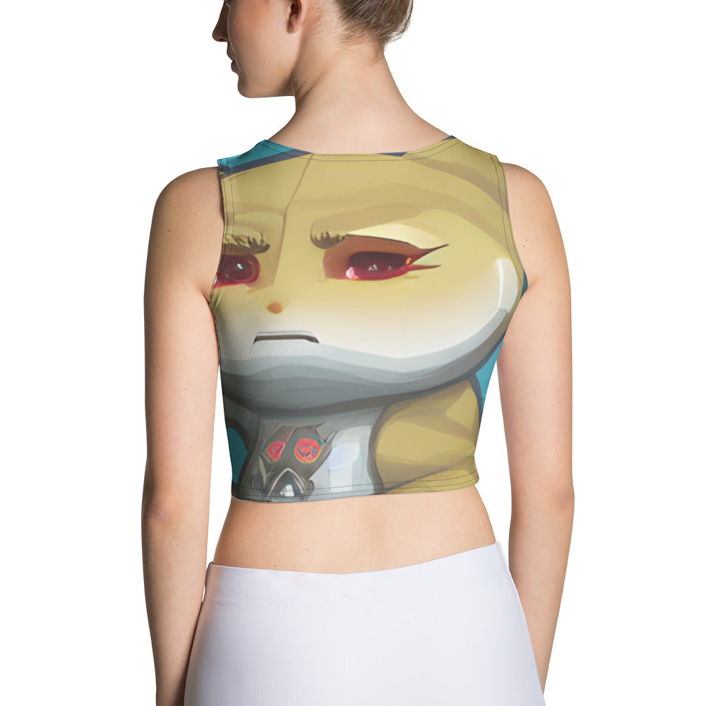Nukie Aiko Light Blue Crop Top