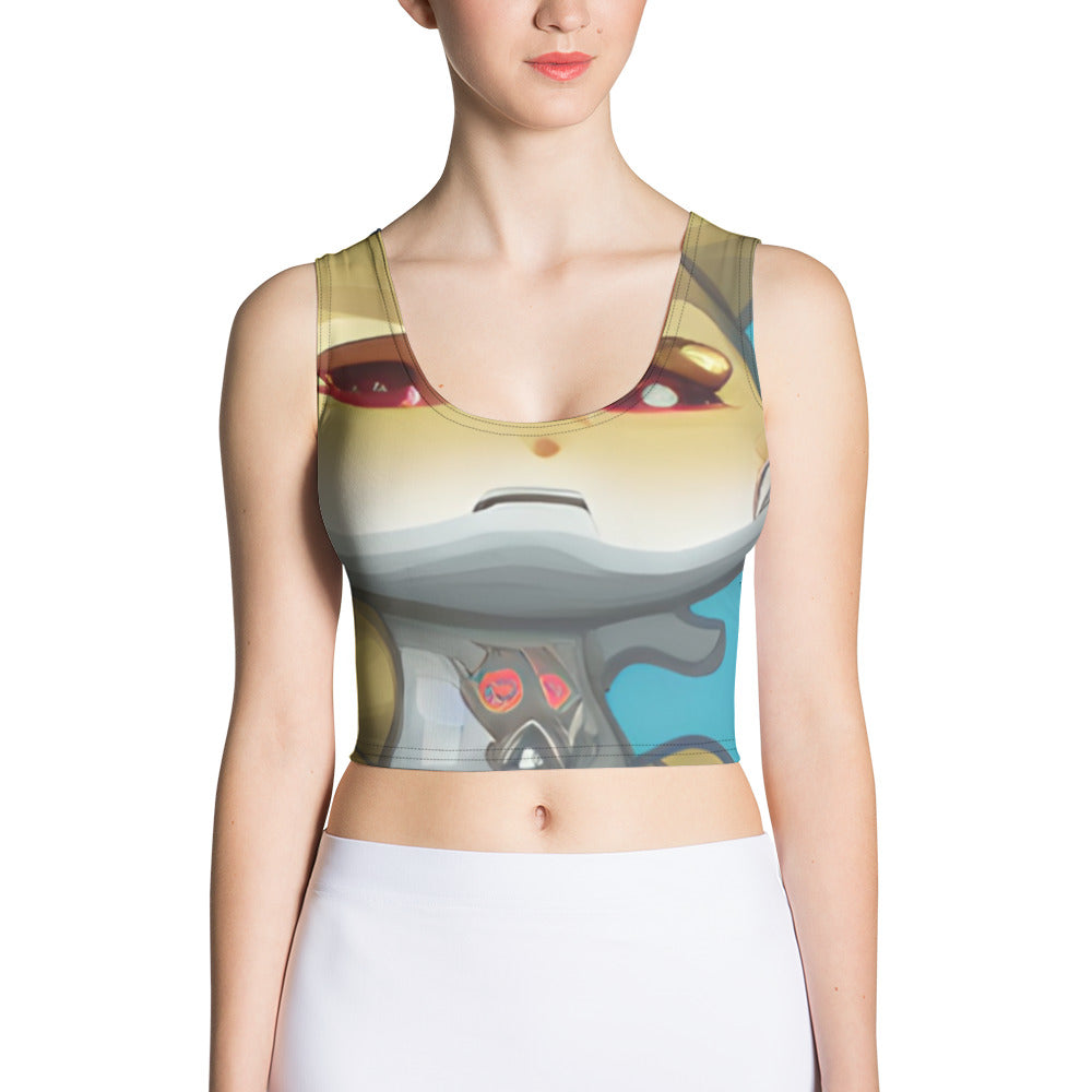 Nukie Aiko Light Blue Crop Top