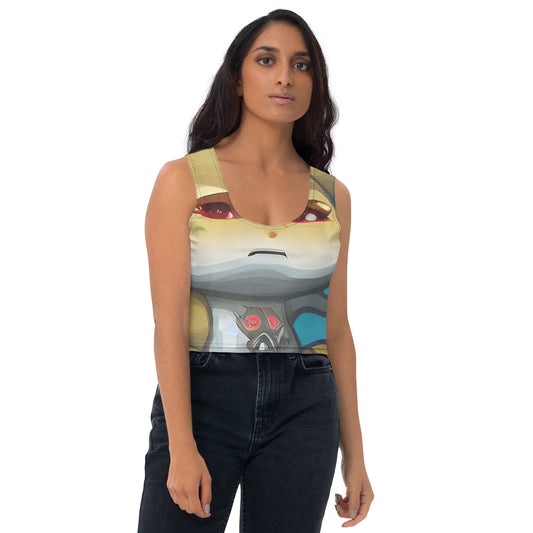 Nukie Aiko Light Blue Crop Top