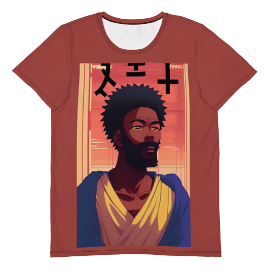 Peter  All-Over Print Men's Athletic T-shirt Vitriol Tokyo