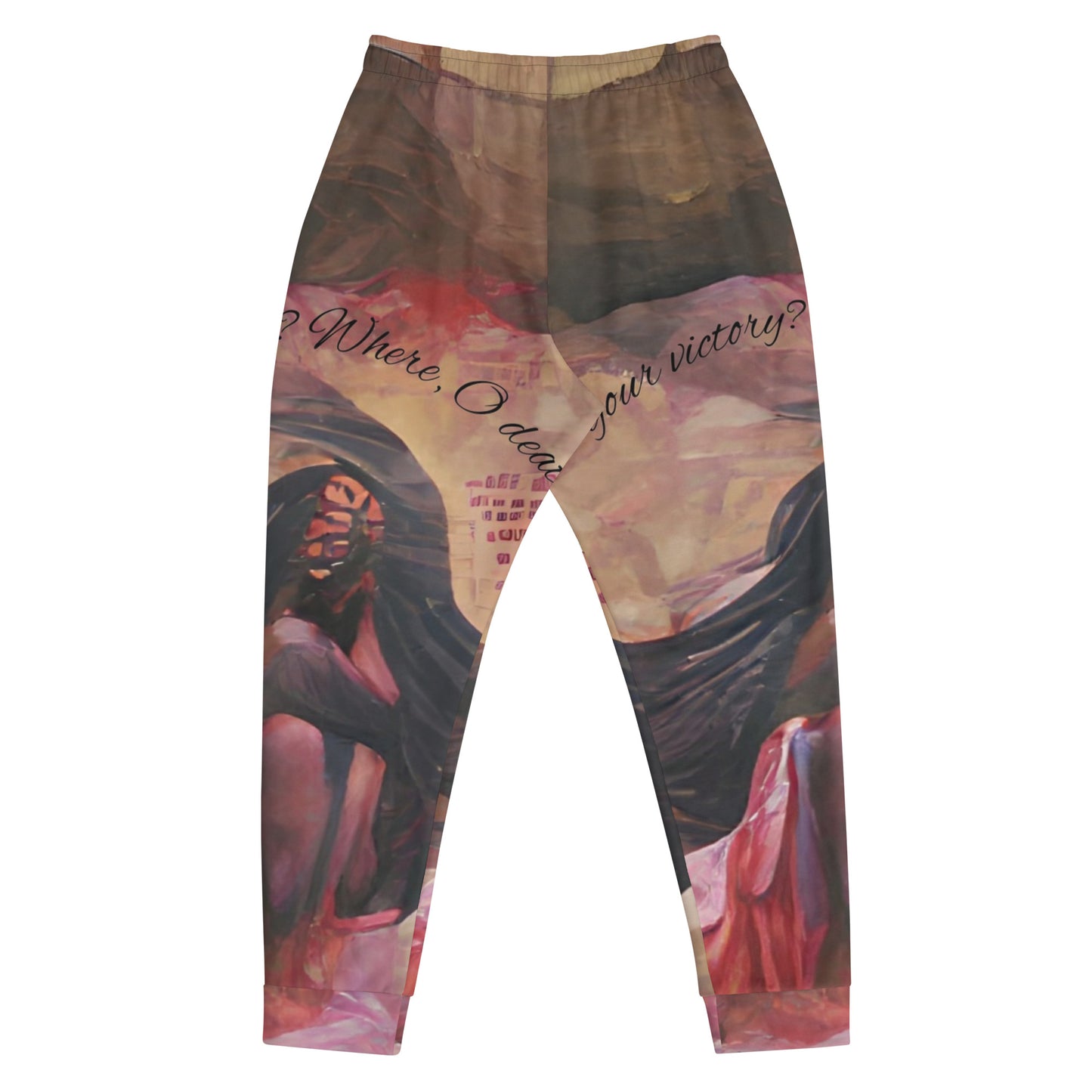 Where O death is your victory? Men's Joggers