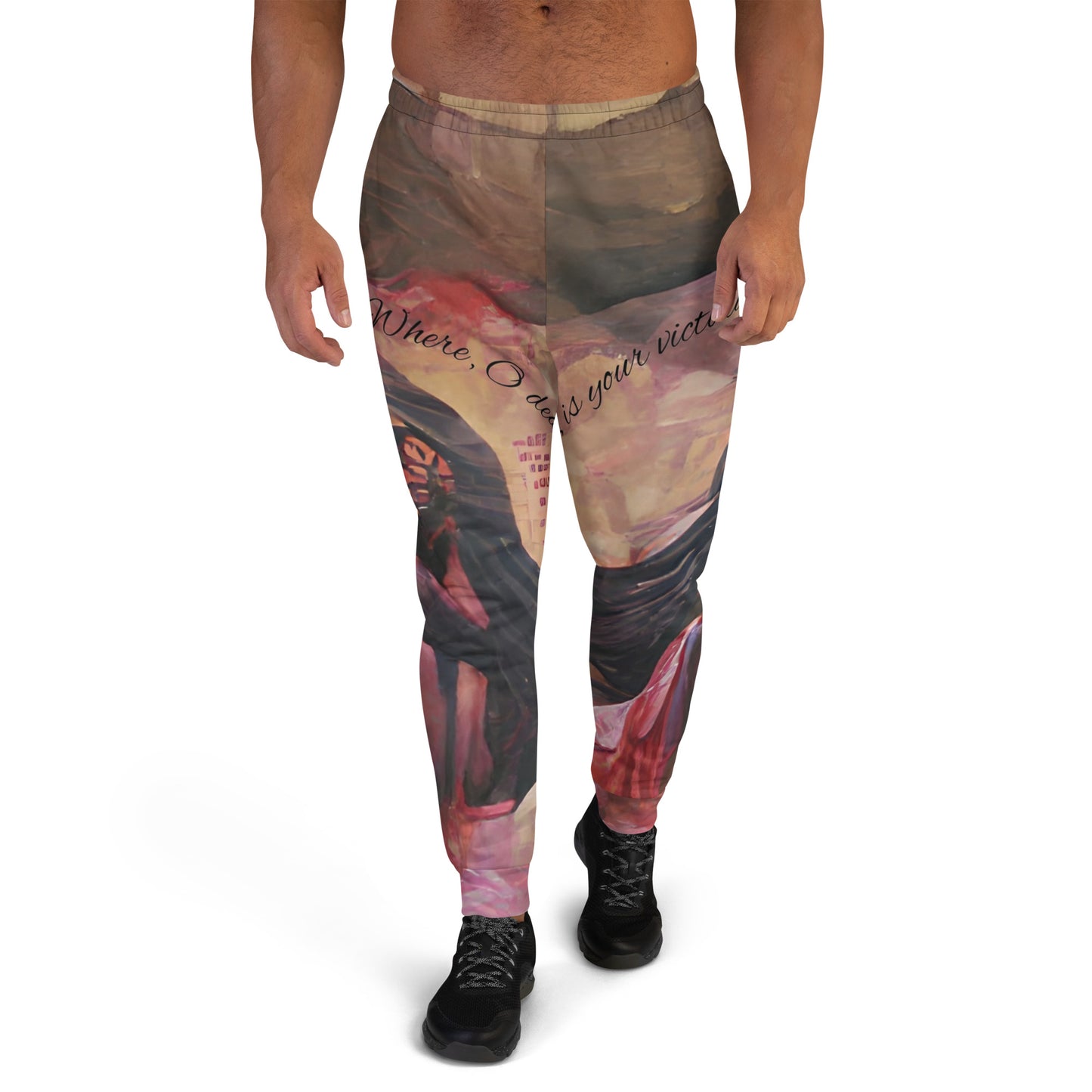 Where O death is your victory? Men's Joggers