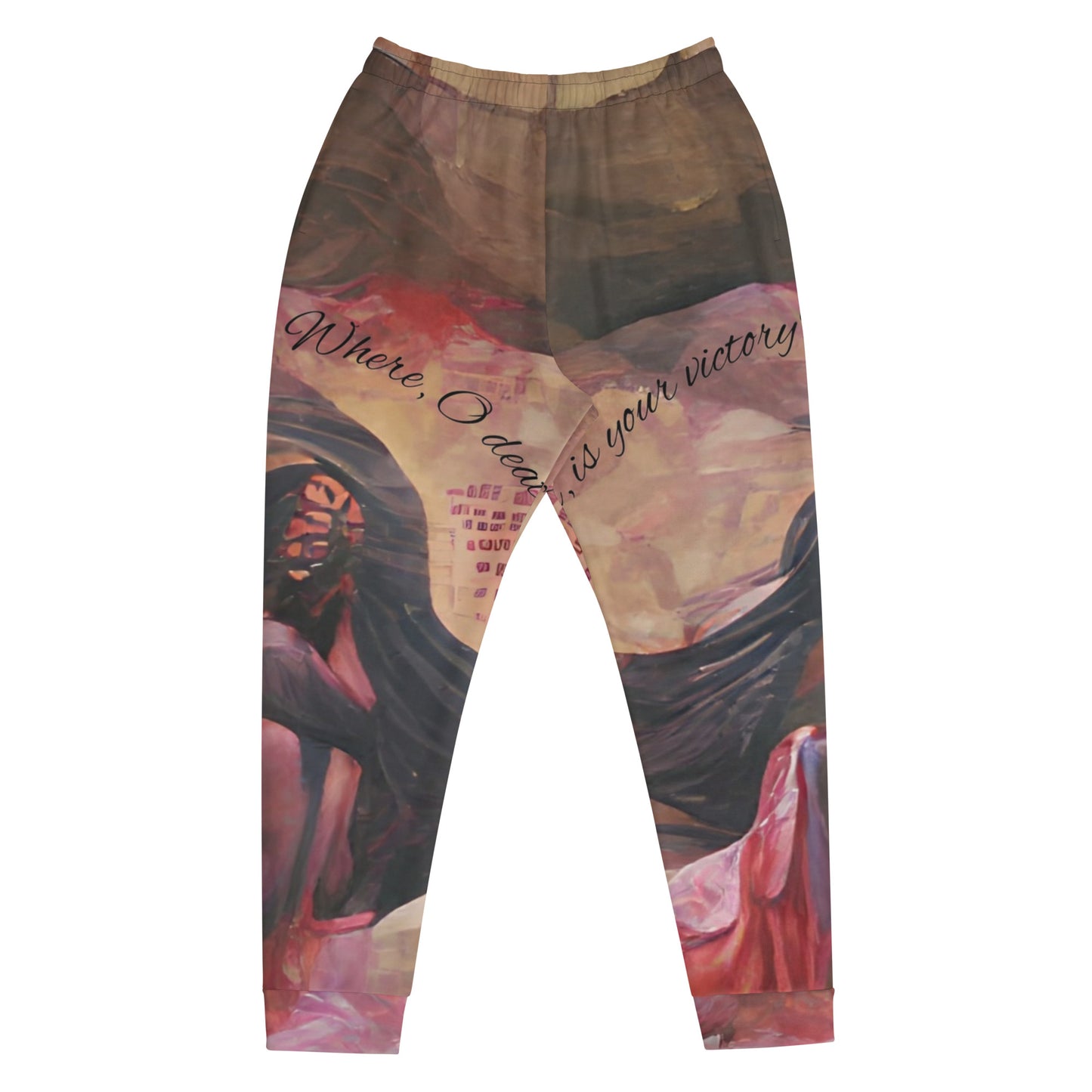 Where O death is your victory? Men's Joggers