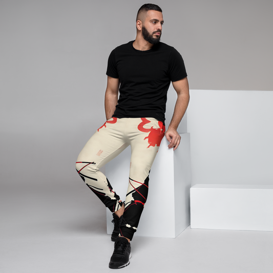 心の平和 (Peace of Mind) Men's Joggers Vitriol Tokyo