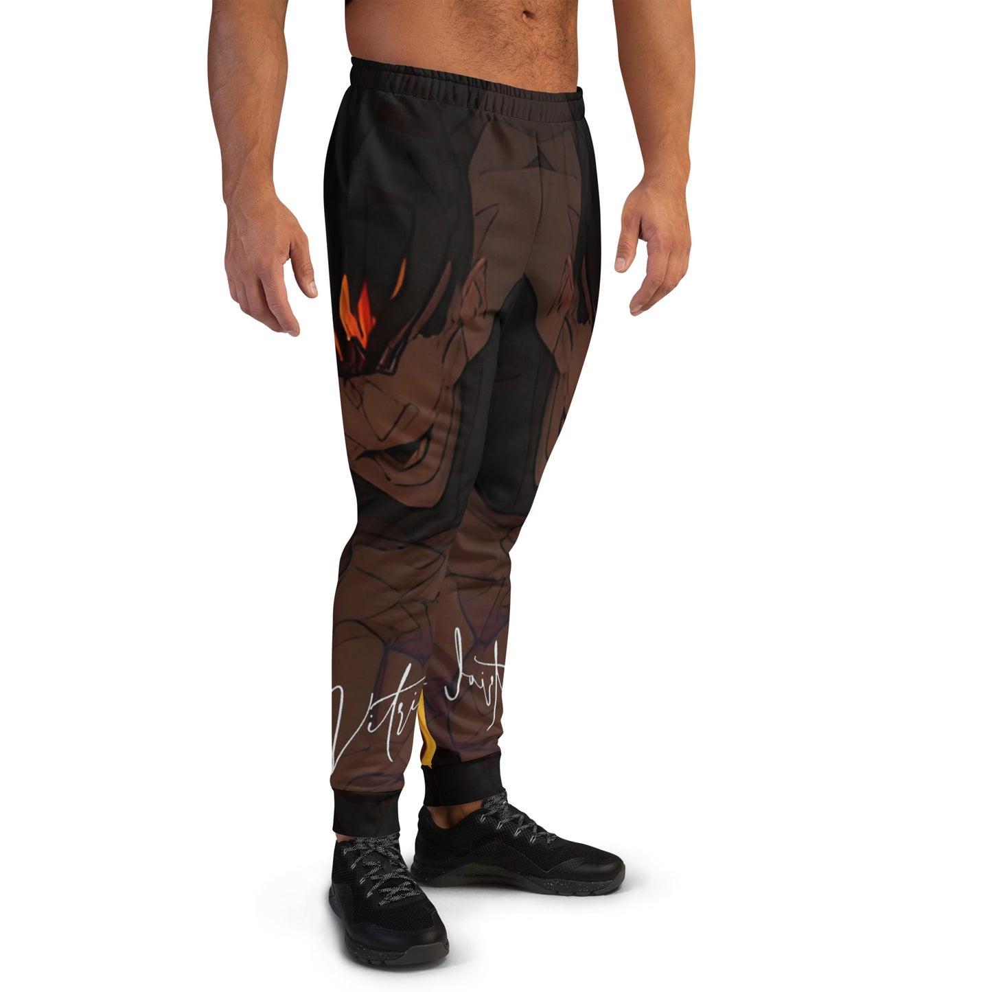 Vitriol Man on Fire Men's Joggers