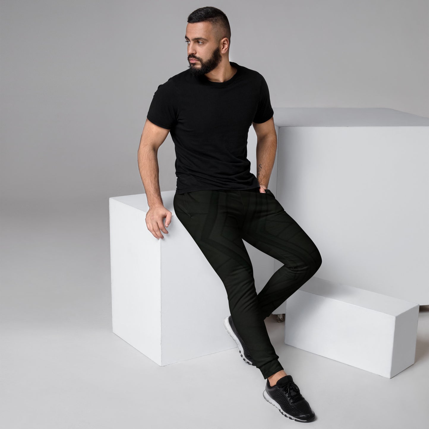 KINGDOM OF YAH "Black to the future" Men's Joggers