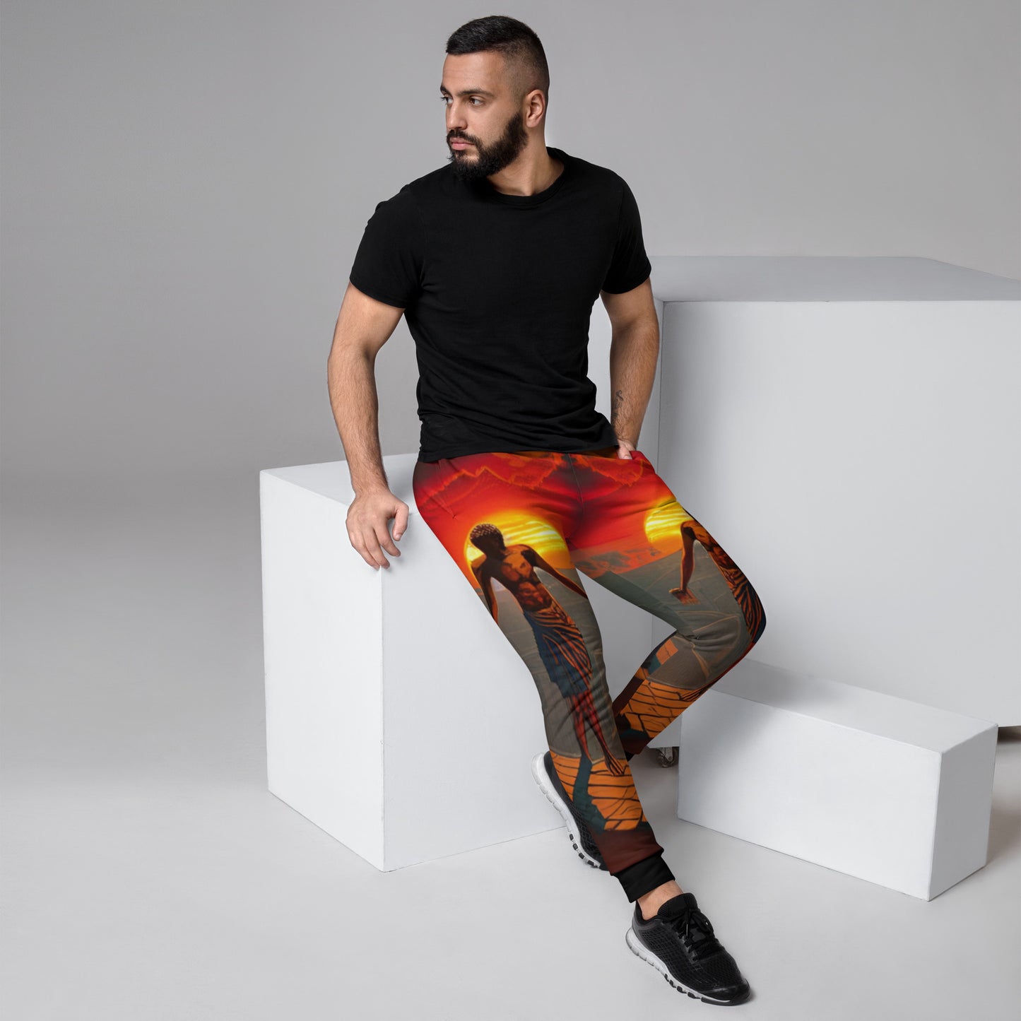 KINGDOM OF YAH "Matthew 4:10" Men's Joggers