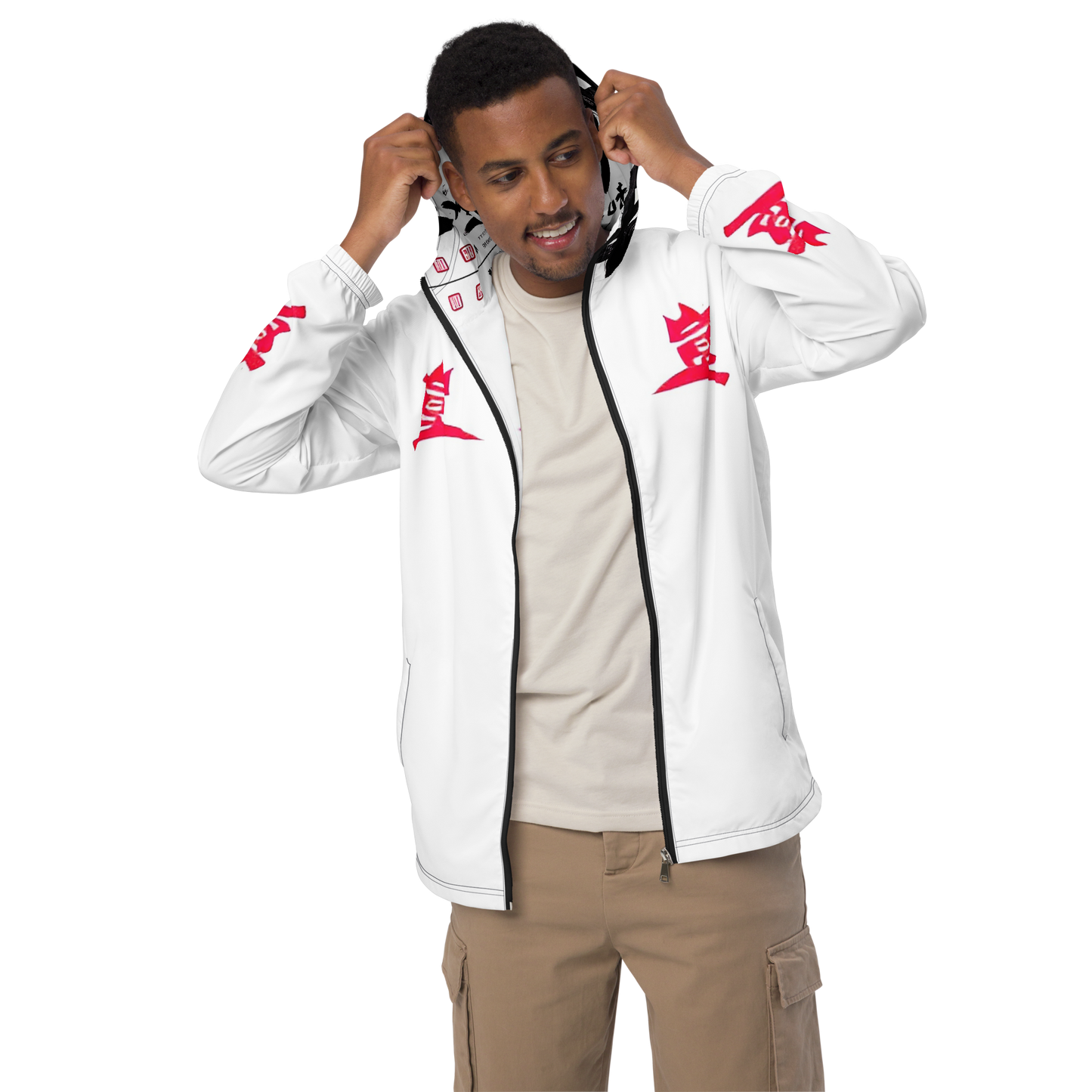 Vitriol Tokyo Saturnalia (Jeremiah 10:3)  Men’s windbreaker