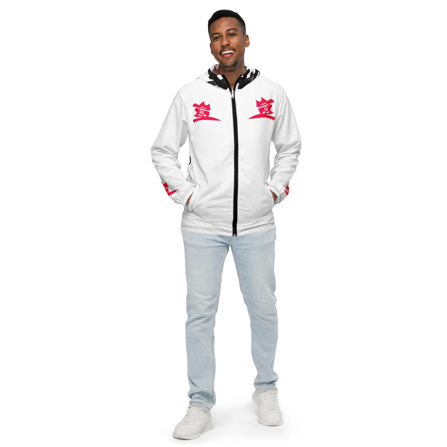 Vitriol Tokyo Saturnalia (Jeremiah 10:3)  Men’s windbreaker