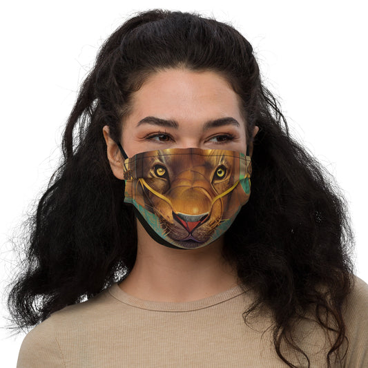 Lioness face mask