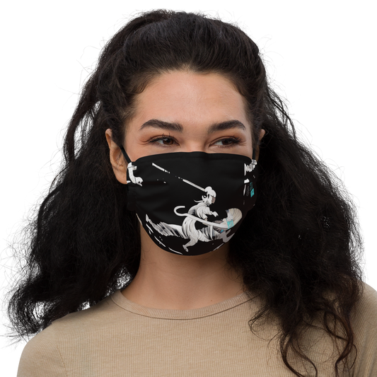 青白い馬を見よ (Behold a pale horse) Premium face mask Vitriol Tokyo
