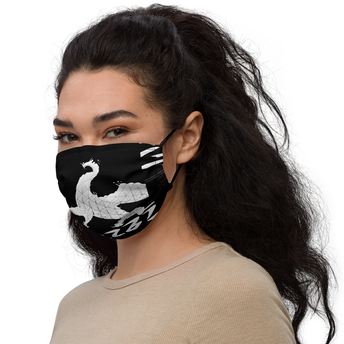 白龍 (White Dragon) Premium face mask Vitriol Tokyo