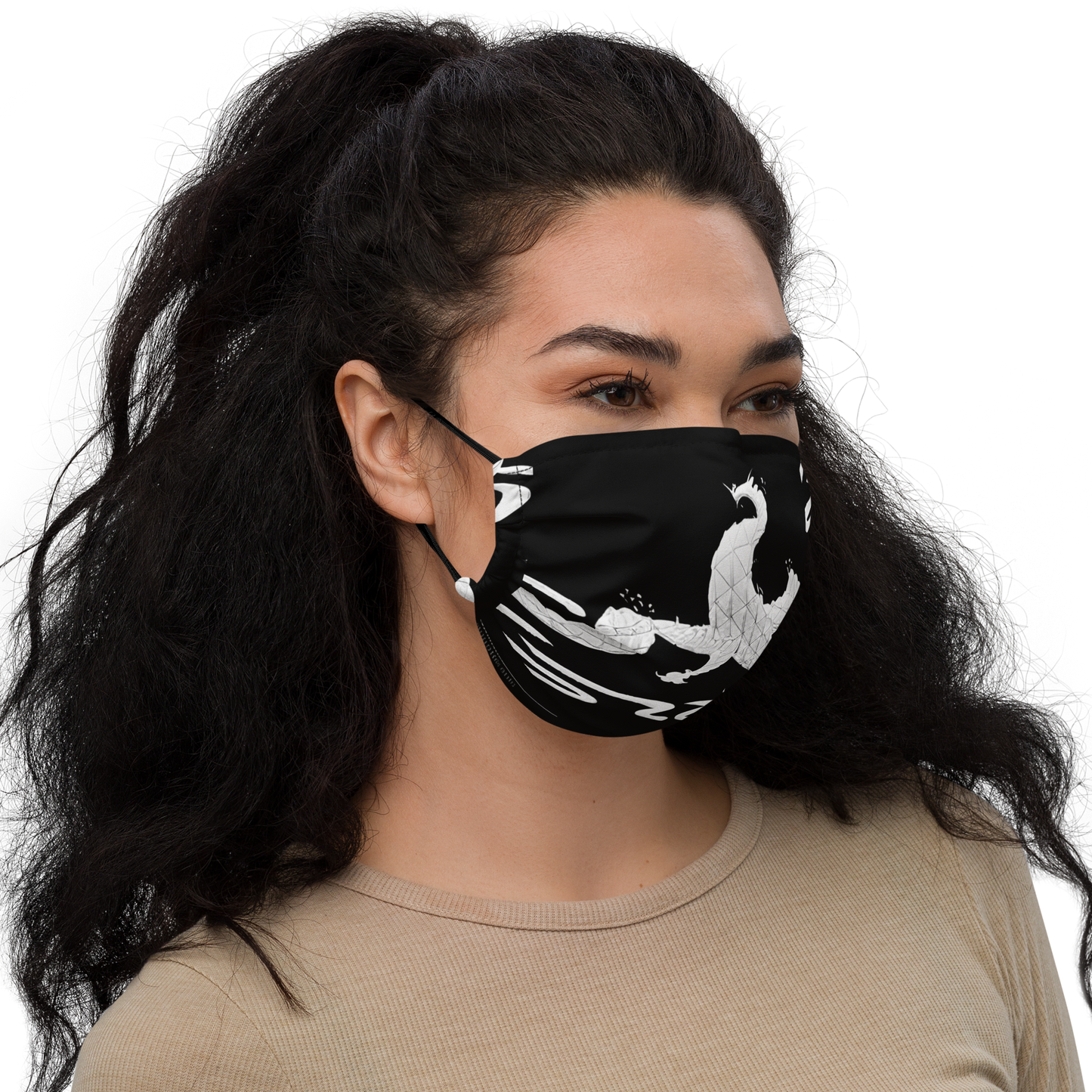 白龍 (White Dragon) Premium face mask Vitriol Tokyo