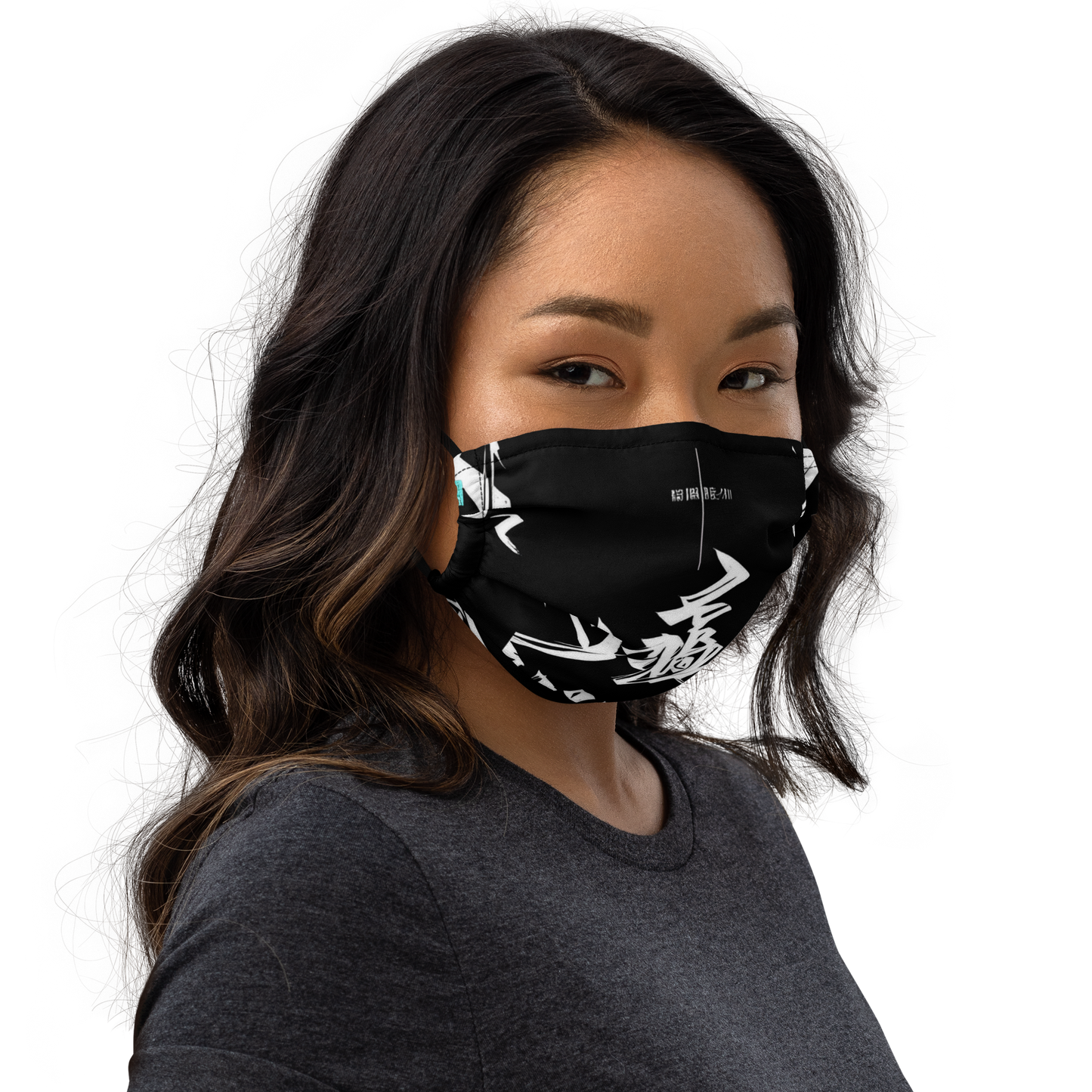 青白い馬を見よ (Behold a pale horse 5782) Vitriol Tokyo Premium face mask