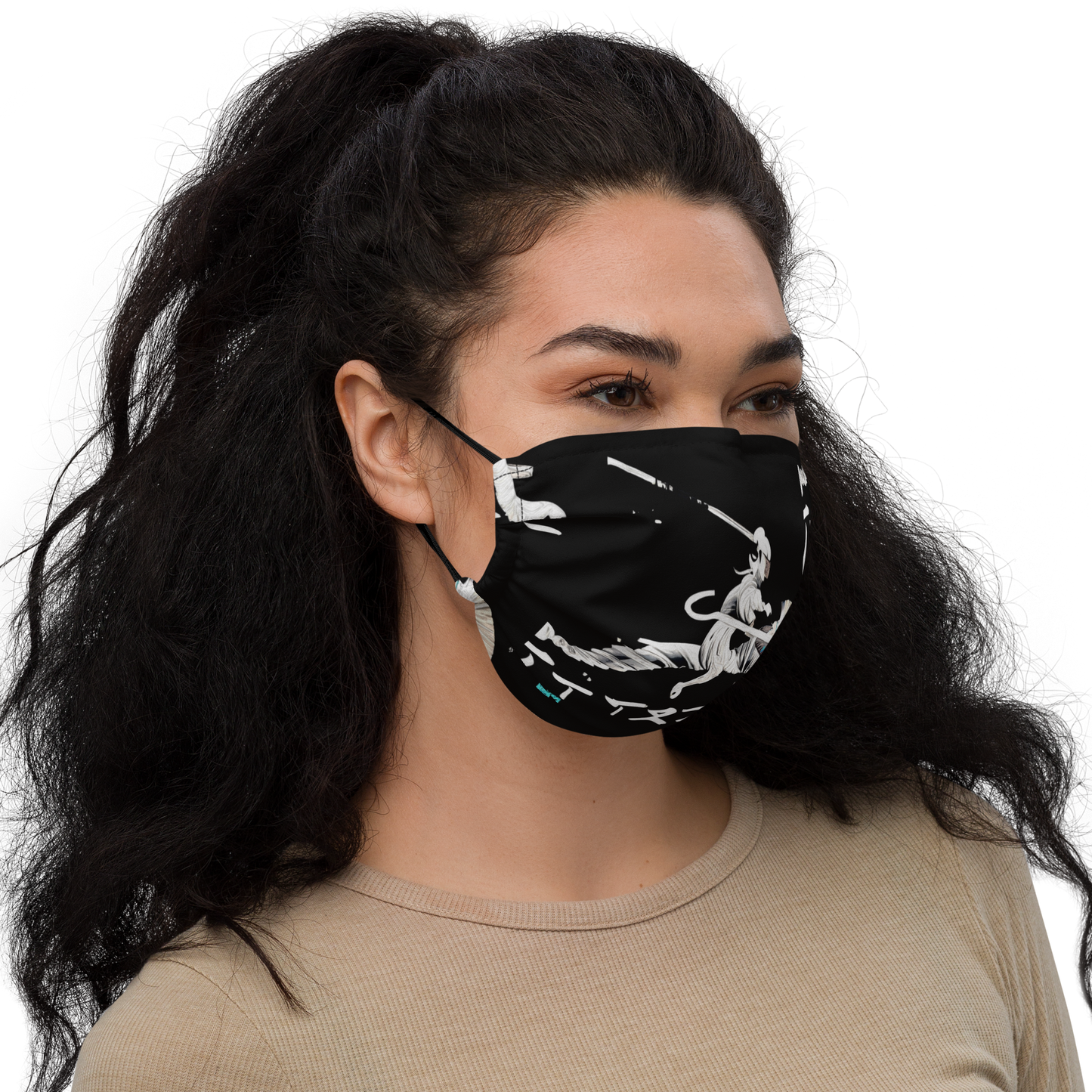 青白い馬を見よ (Behold a pale horse) Premium face mask Vitriol Tokyo