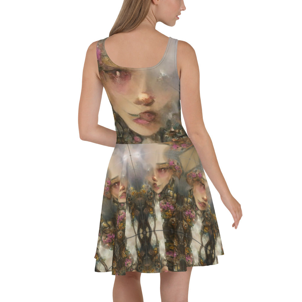 Vitriol Mother Earth (Broken Spirit) Skater Dress