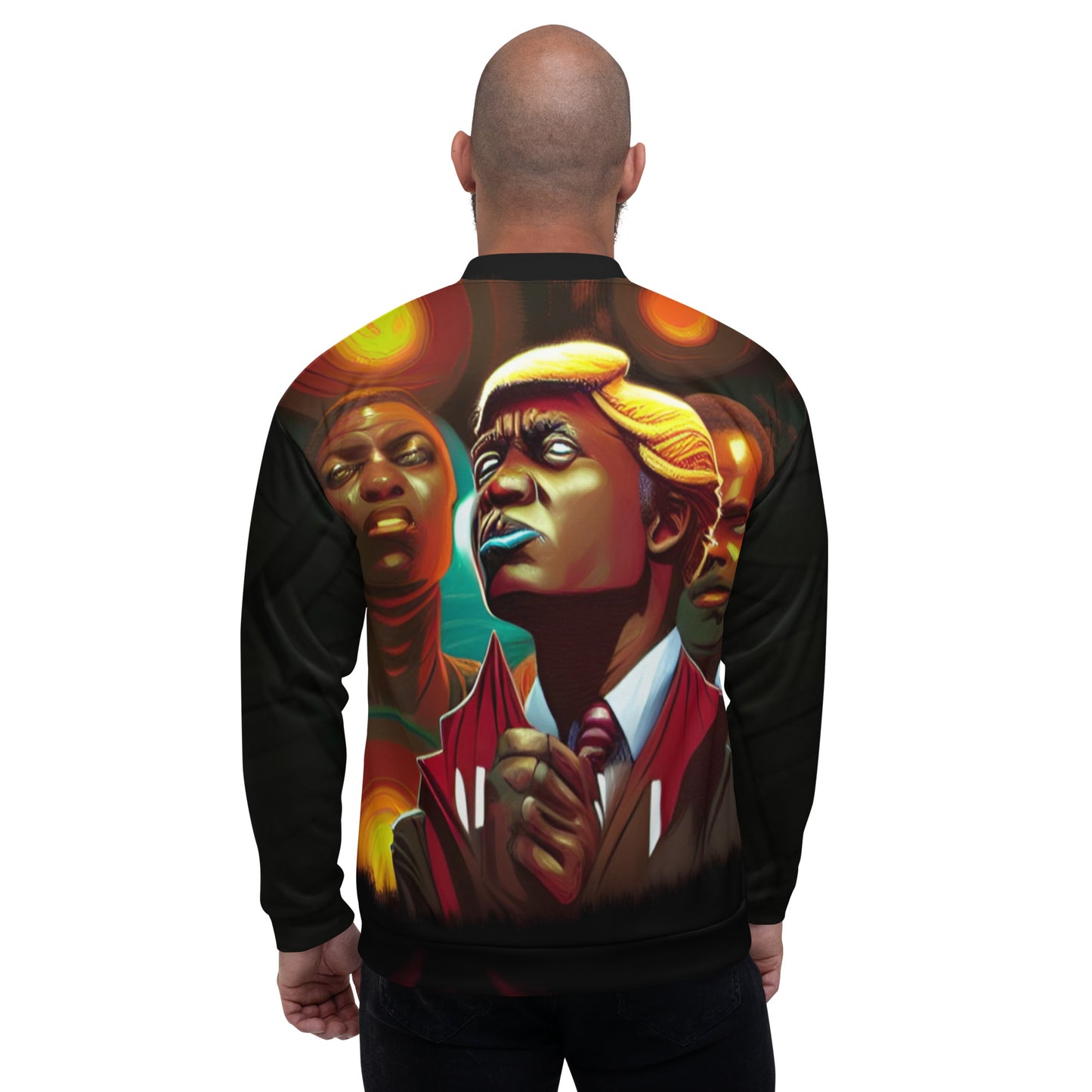 "Teflon Don" Black Donald Trump (Altered time-line) Jacket