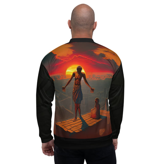 KINGDOM OF YAH Matthew 4:10 Bomber Jacket