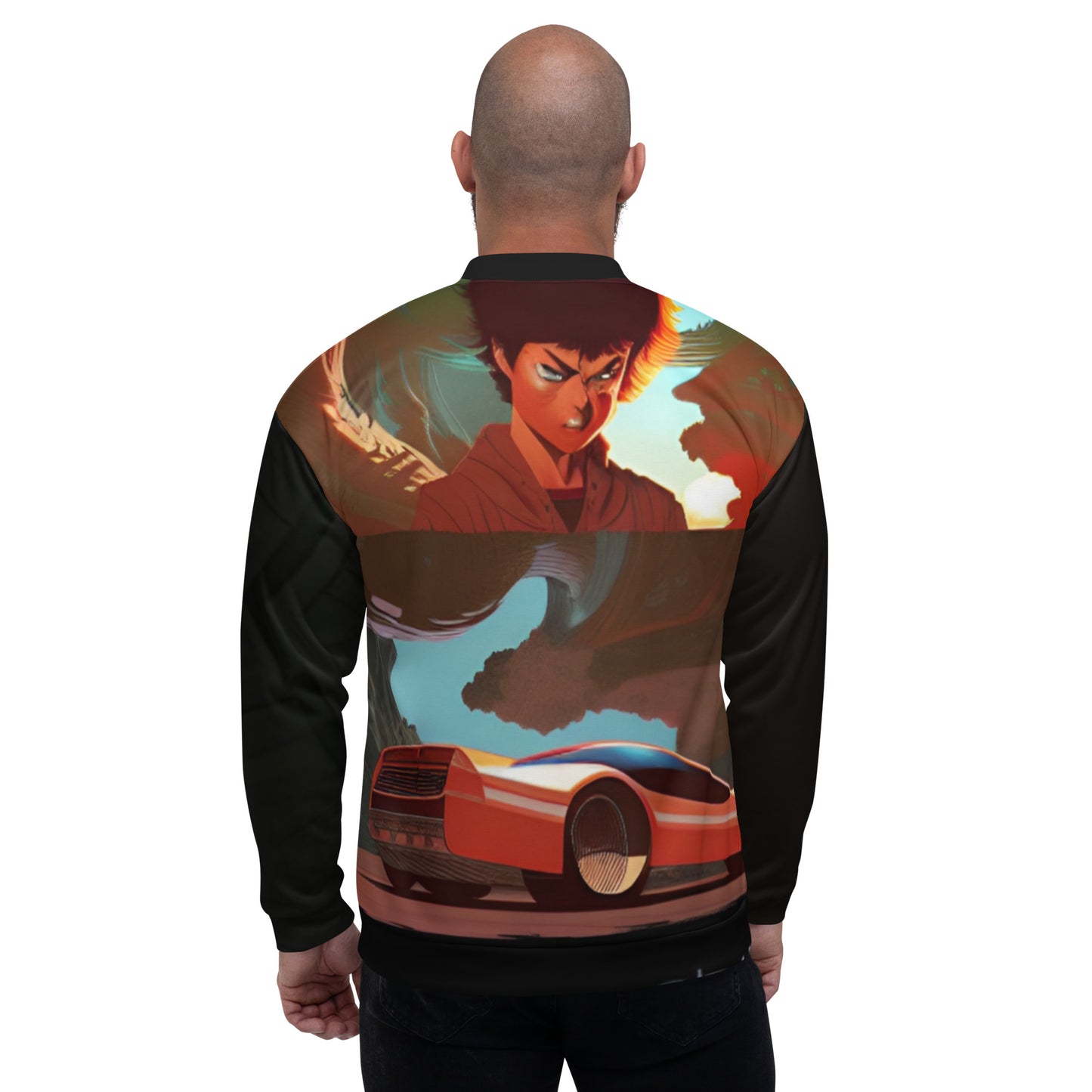 速過ぎる (Too fast) Bomber Jacket Vitriol Tokyo
