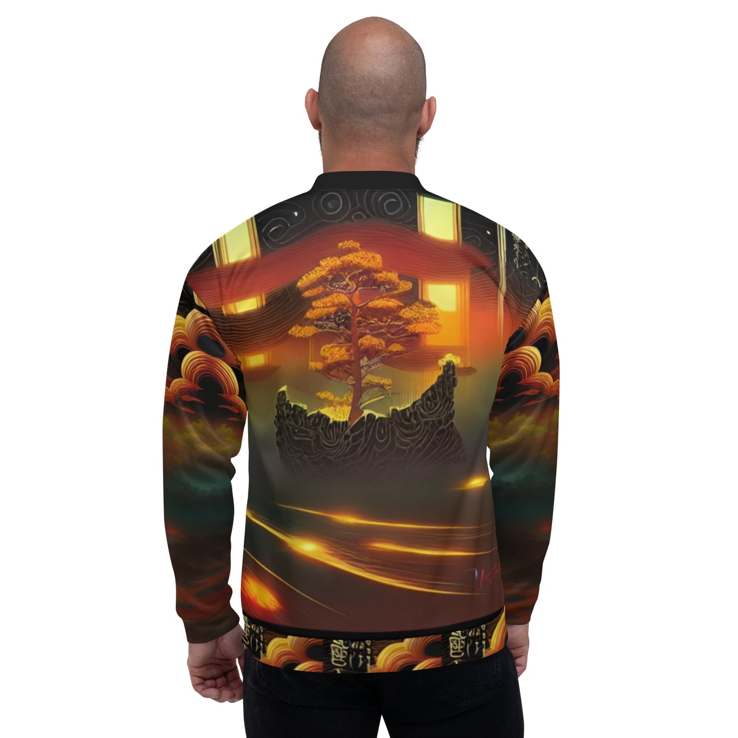 命の木 (Tree of life) Bomber Jacket Vitriol Tokyo