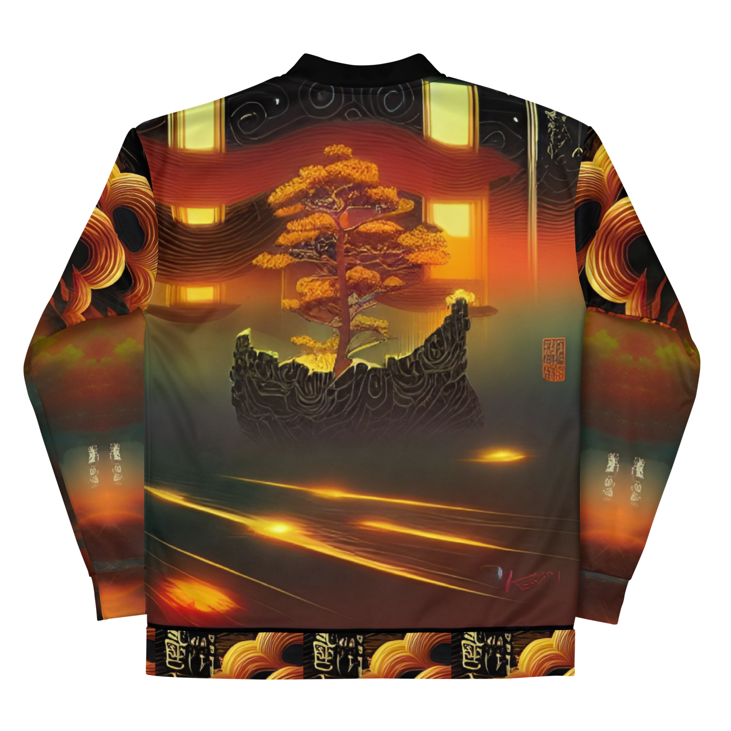 命の木 (Tree of life) Bomber Jacket Vitriol Tokyo