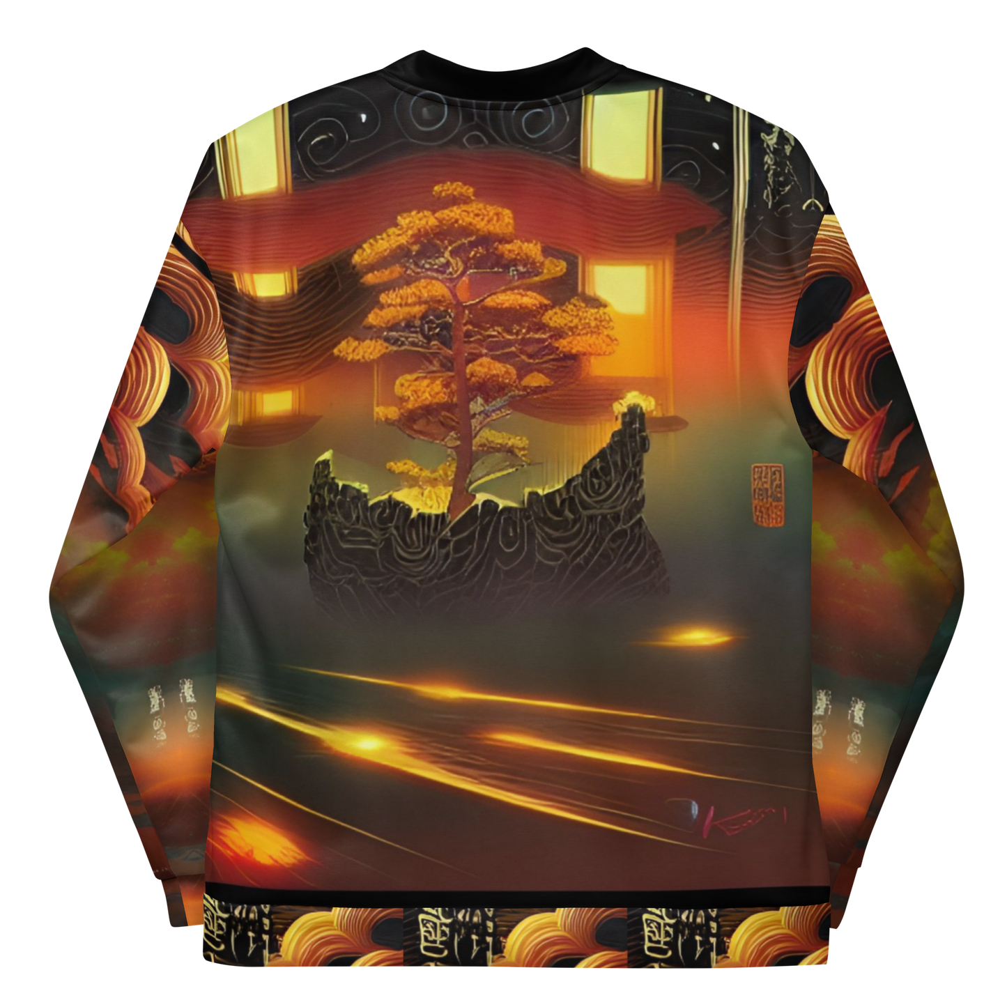 命の木 (Tree of life) Bomber Jacket Vitriol Tokyo