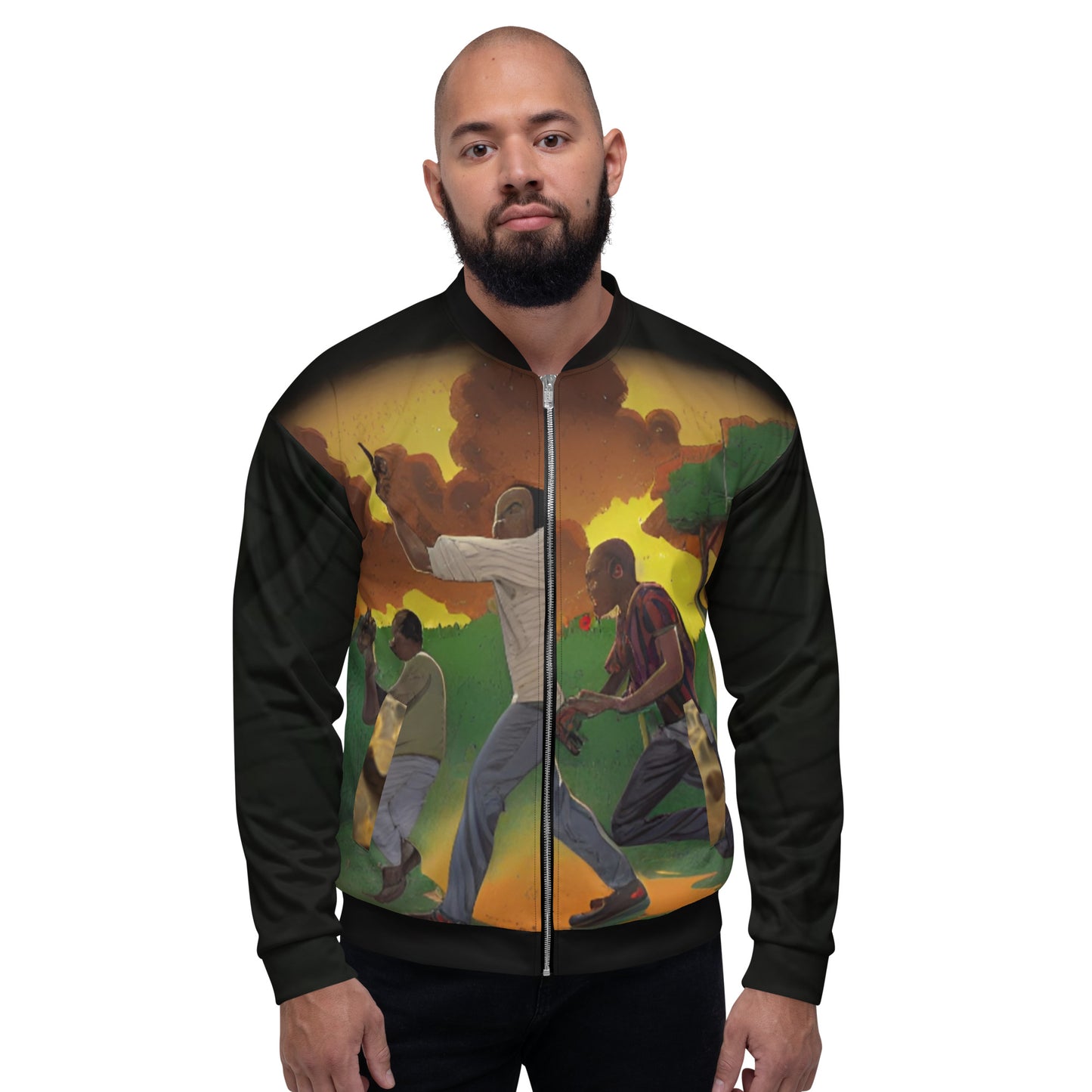 KINGDOM OF YAH "Black Bush attack at the capitol" Alternate Timeline Jacket