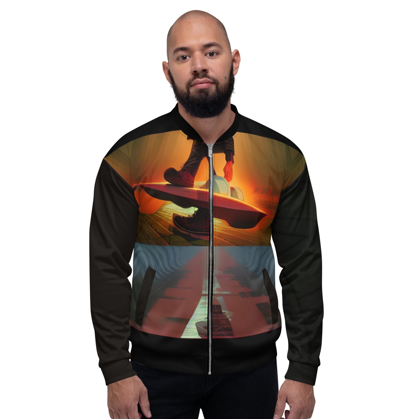 速過ぎる (Too fast) Bomber Jacket Vitriol Tokyo