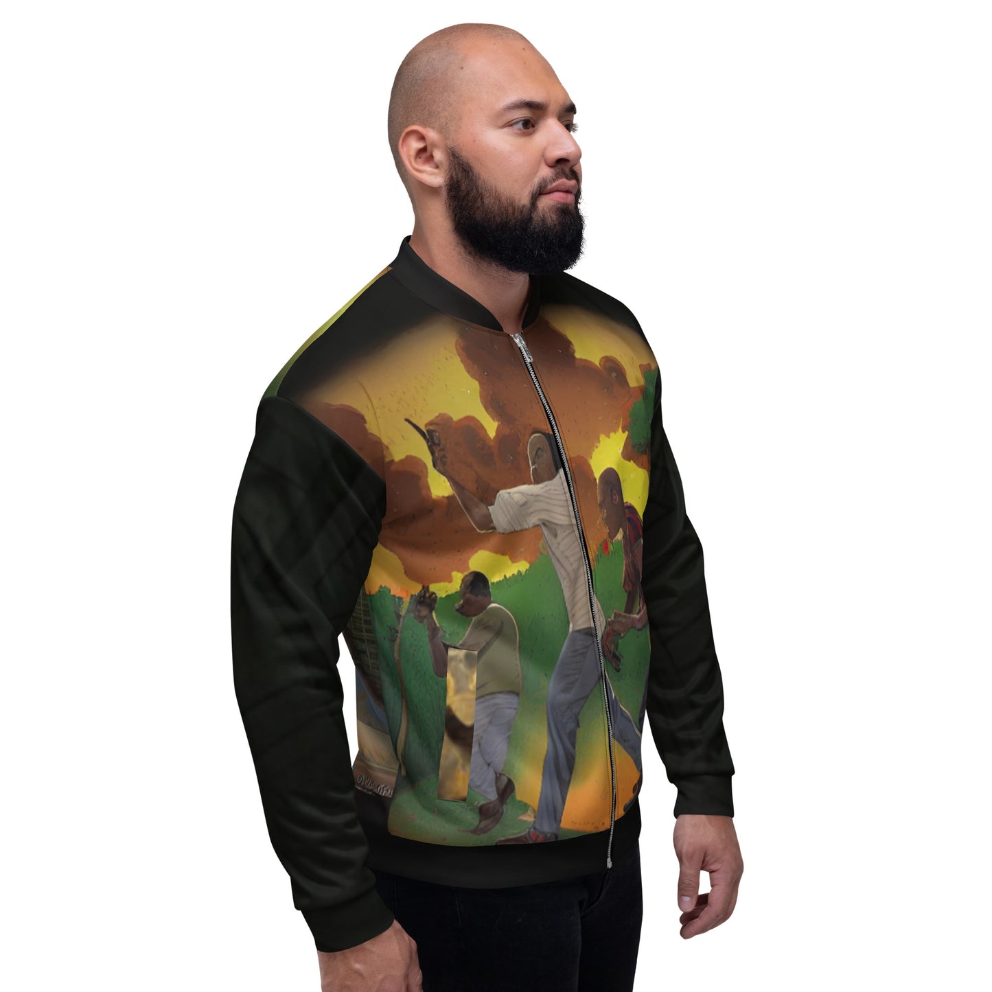 KINGDOM OF YAH "Black Bush attack at the capitol" Alternate Timeline Jacket