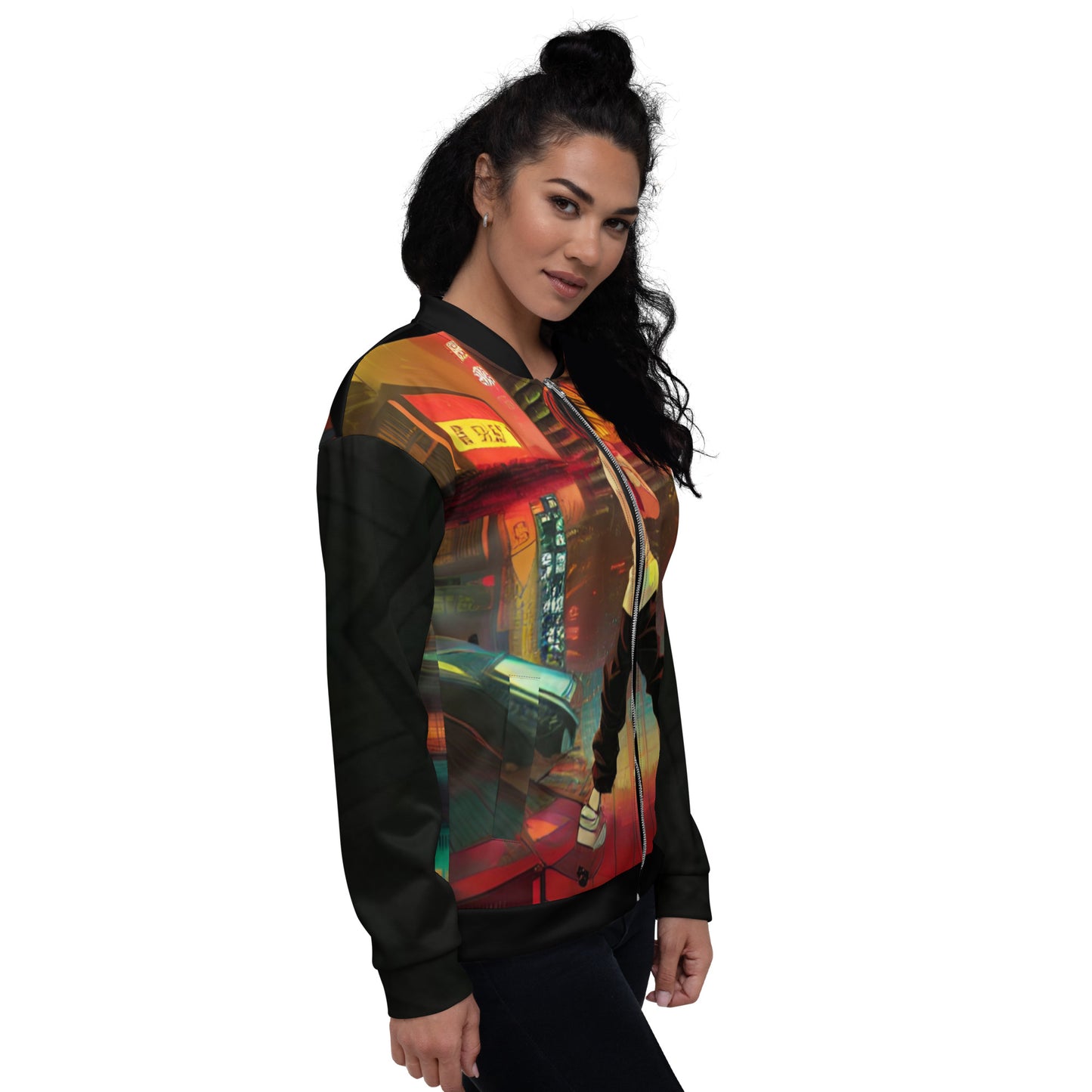 太陽に向かって走る (Run towards the sun) Bomber Jacket Vitriol Tokyo