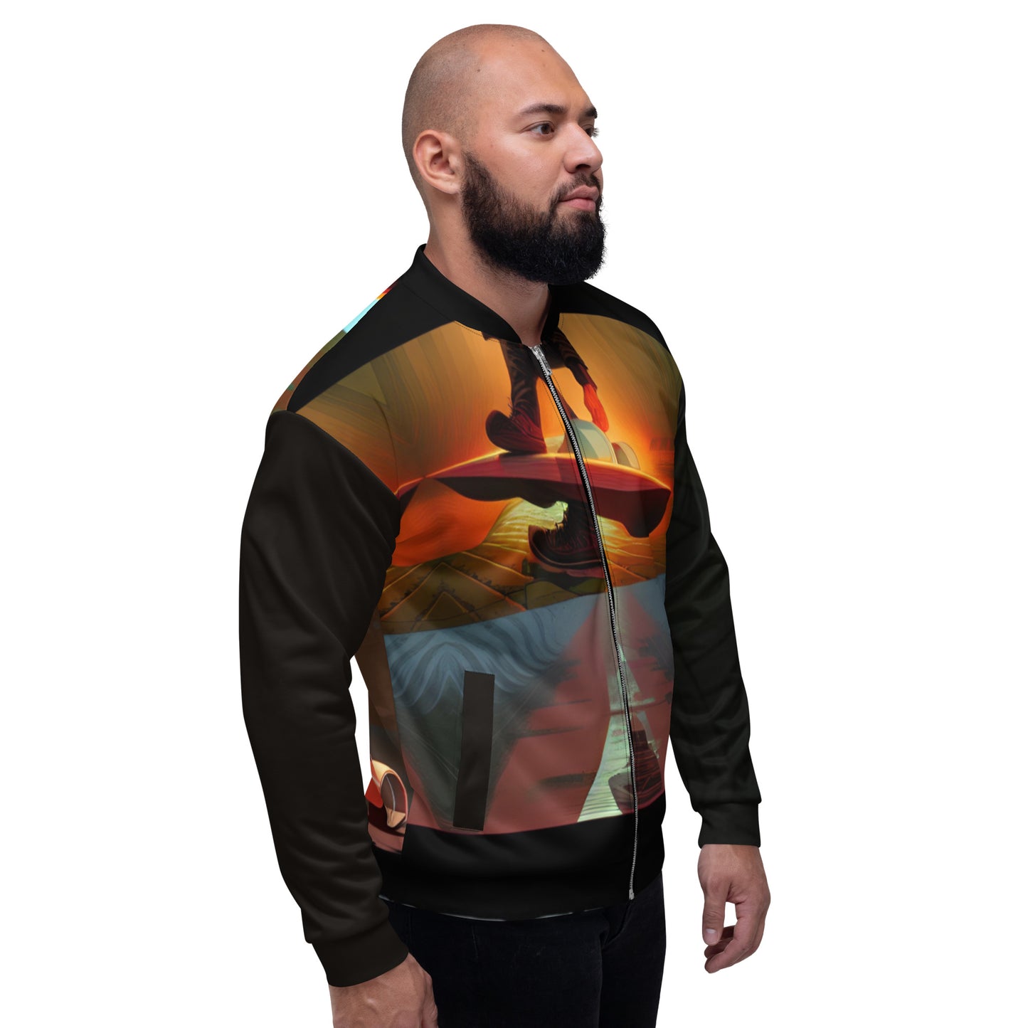 速過ぎる (Too fast) Bomber Jacket Vitriol Tokyo