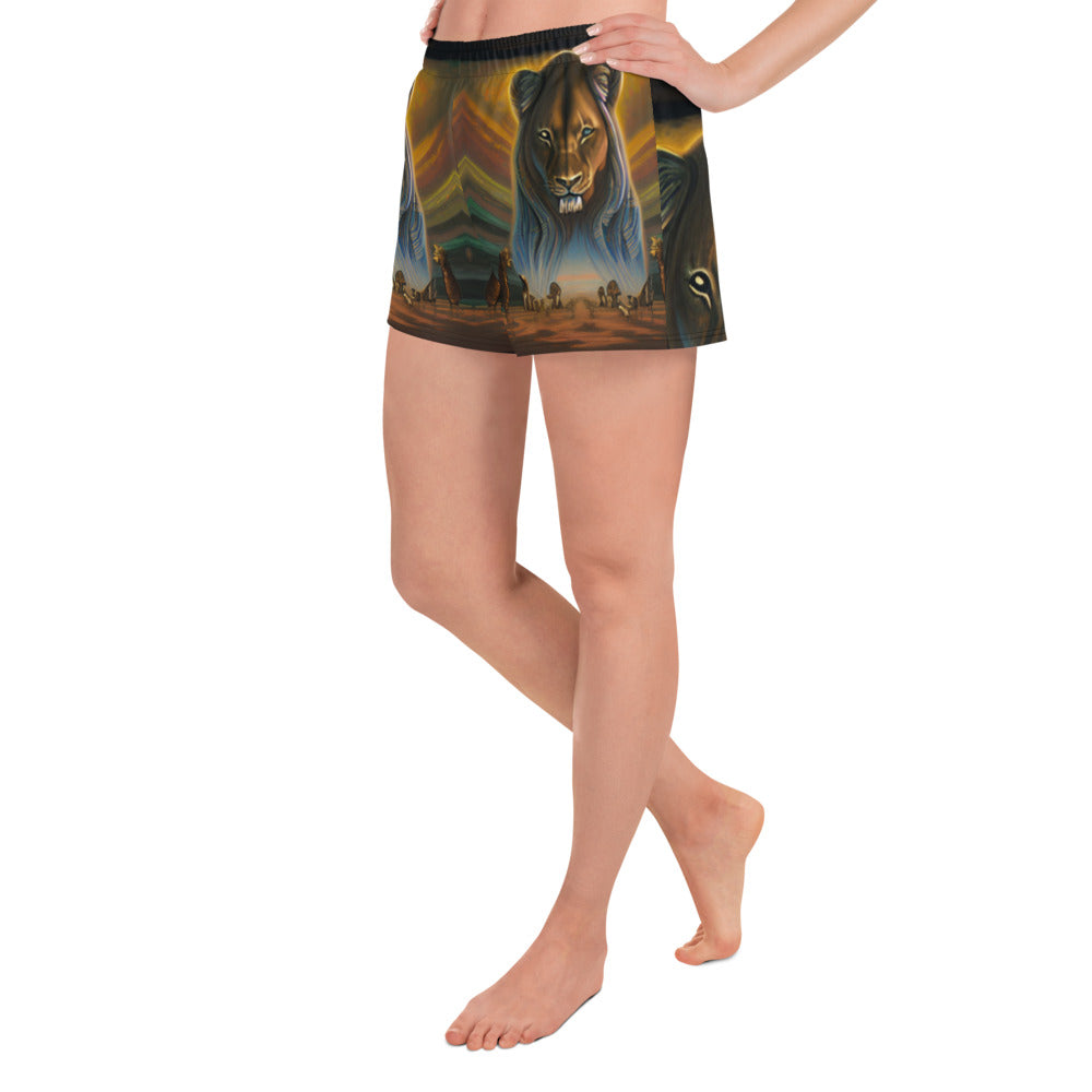 KINGDOM OF HEAVEN"Wisdom over the sands of time" Lioness Short Shorts