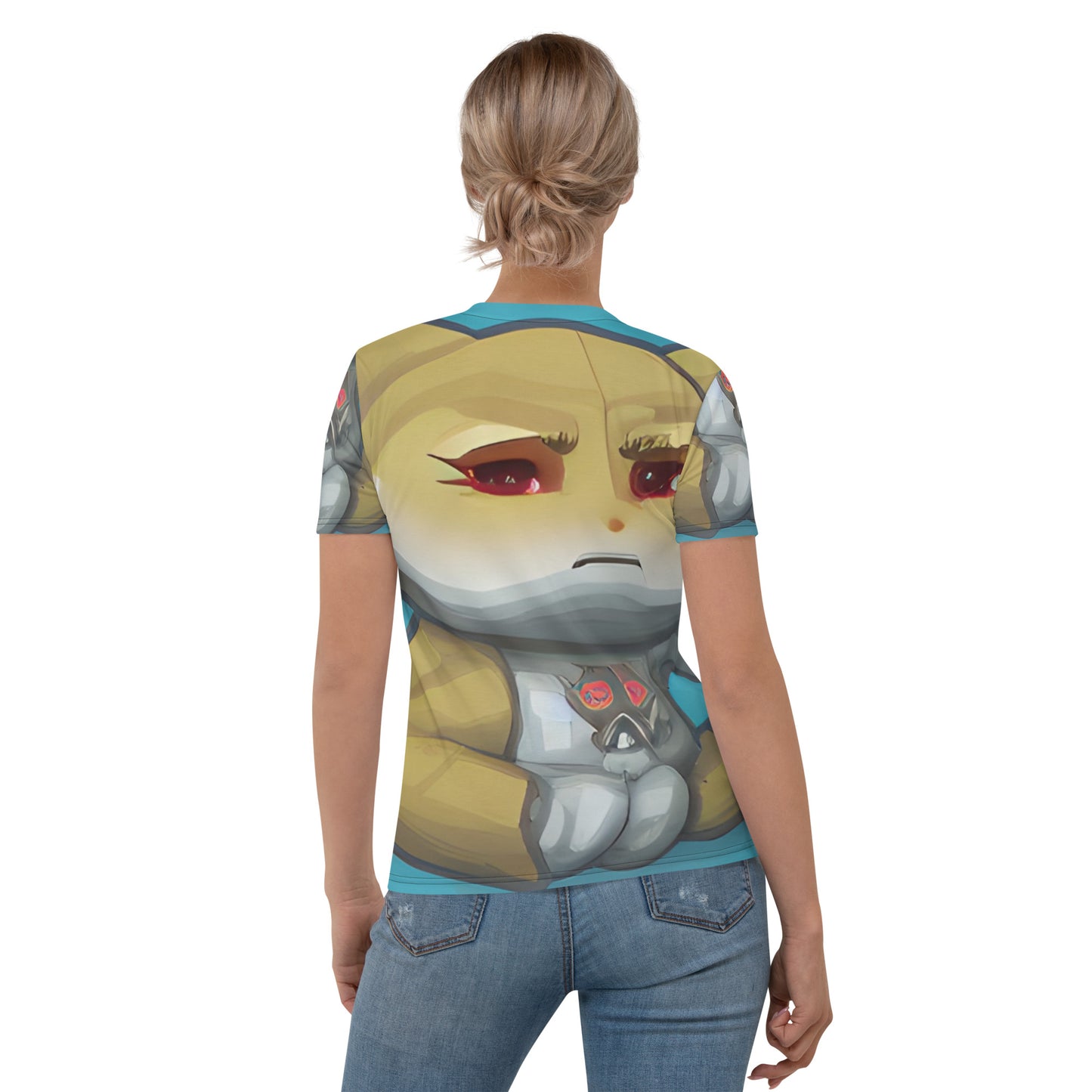Nukie Aiko Light Blue Women's T-shirt