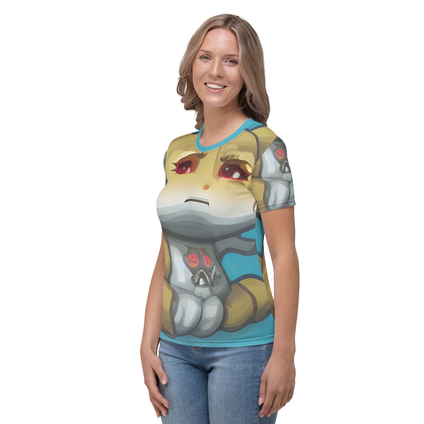 Nukie Aiko Light Blue Women's T-shirt
