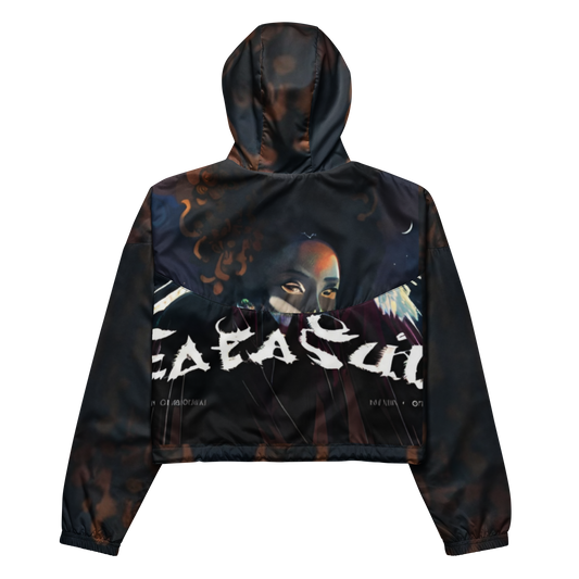 Beautiful women's cropped windbreaker Vitriol Tokyo