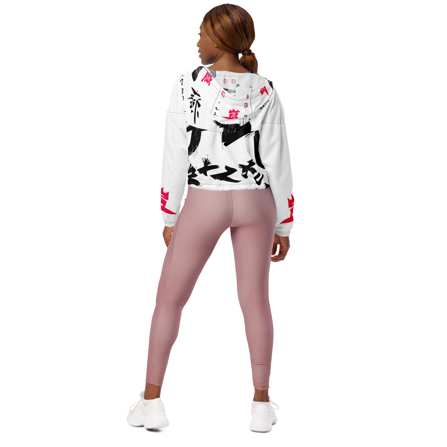 Vitriol Tokyo Saturnalia (Jeremiah 10:3) Women’s cropped windbreaker