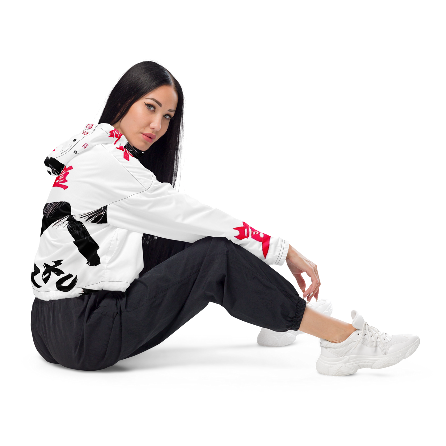 Vitriol Tokyo Saturnalia (Jeremiah 10:3) Women’s cropped windbreaker
