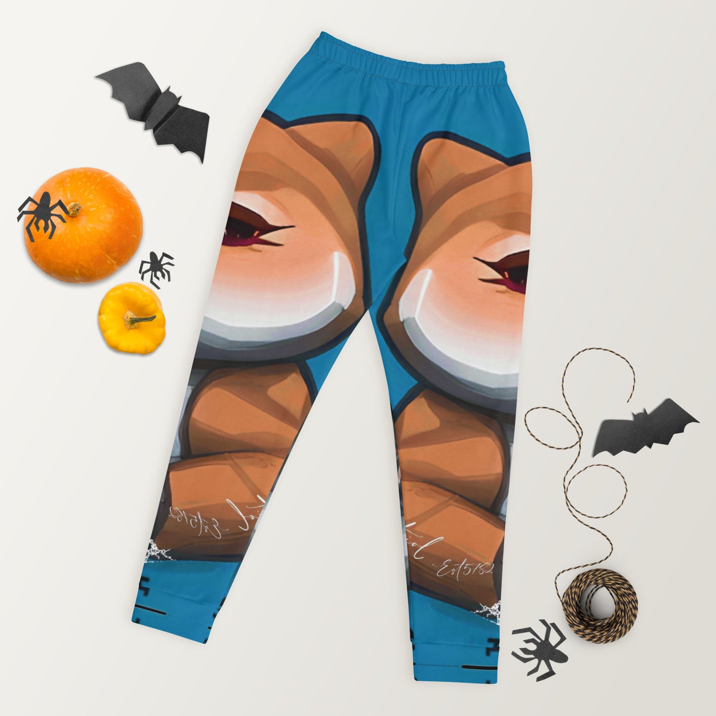 Nukie Aiko Radioactive Blue Women's Joggers